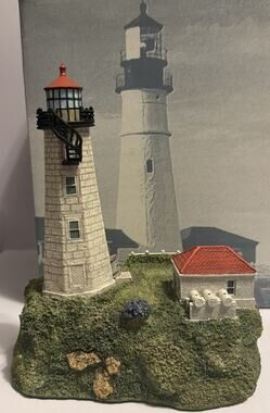 Harbour Lights Faulkner’s Island Connecticut Lighthouse #216 1998 733 of 10000